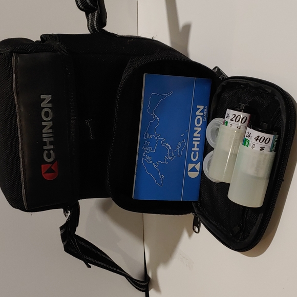 Vintage Chinon Genesis III with 35-110mm Macro Zoom Lens Auto Sensor Flash - Picture 6 of 6